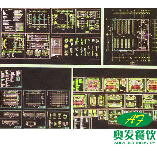 部分(fēn)食堂設計圖紙